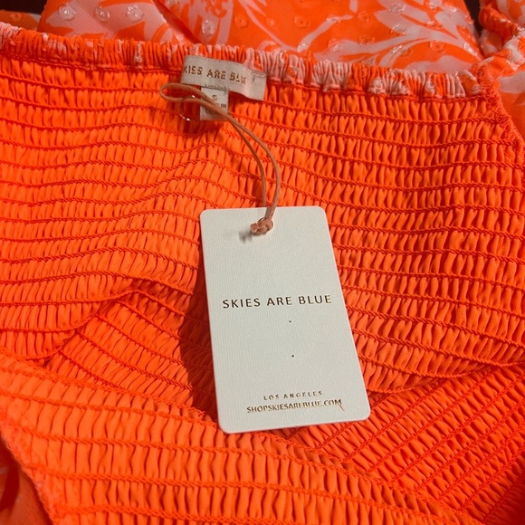 ⭐️⭐️HP ⭐️⭐️Skies Are Blue Apricot Lane dress - Picture 10 of 15